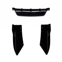 Load image into Gallery viewer, BMW X3 G01 M SPORT PERFORMANCE BODY KIT SKIRTS DIFFUSER LIP GLOSS BLACK LCI - STM STYLING 
