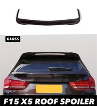 Load image into Gallery viewer, F15 Roof Spoiler Lip Rear Boot Mp Style For BMW X5 Gloss Black Abs
