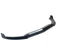 Load image into Gallery viewer, MERCEDES C CLASS A205 W205 C205 B STYLE GLOSS BLACK FRONT LIP SPLITTER 15-18 - STM STYLING 
