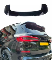 Load image into Gallery viewer, BMW X5 G05 Roof Spoiler Gloss Black Rear Window Wing M Performance 2019+ STM X5M - STM STYLING 

