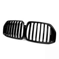 Load image into Gallery viewer, BMW X5 G05 LCI 2023-2025 FRONT KIDNEY GRILLE GRILL SINGLE SLAT GLOSS BLACK - STM STYLING 
