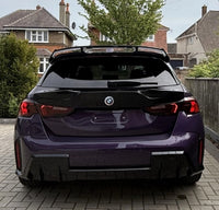 Load image into Gallery viewer, BMW F70 1 Series Rear Roof Spoiler Gloss Black STM - STM STYLING 
