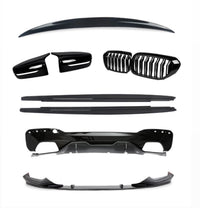 Load image into Gallery viewer, BODYKIT BODY KIT FOR BMW 5 SERIES G30 PRE LCI SPLITTER DIFFUSER GRILLES MIRRORS - STM STYLING 
