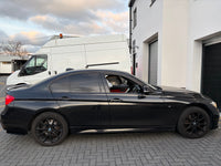 Load image into Gallery viewer, BMW 3 Series F30 Body Kit Mp Gloss Black Singe Exit Diffuser - STM STYLING 
