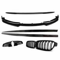 Load image into Gallery viewer, Full Body Kit - Fits BMW 4 Series F32 F33 F36 SE Sport - Gloss Black - STM STYLING 
