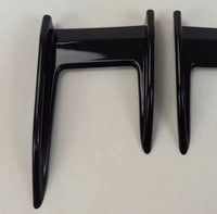 Load image into Gallery viewer, BMW 1 SERIES F40 M SPORT FRONT CANARDS FINS LIP MP GLOSS BLACK SPLITTER - STM STYLING 
