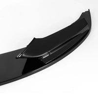 Load image into Gallery viewer, BMW 5 SERIES F10 F11 FRONT BUMPER SPLITTER LIP M SPORT GLOSS BLACK 2010-16 2PC
