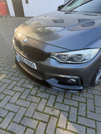 Load image into Gallery viewer, F32 Splitter BMW 4 Series Coupe F33 Convertible F36 Gran Coupe Gloss Black
