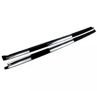 Load image into Gallery viewer, BMW X5M F85 F15 X6M F86 F16 GLOSS BLACK SIDE SKIRT EXTENSION BLADE LIP MP - STM STYLING 
