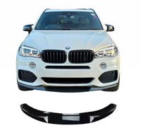 Load image into Gallery viewer, BMW X5 F15 M PERFORMANCE FRONT SPLITTER SPOILER GLOSS BLACK 14-18 M SPORT MP - STM STYLING 
