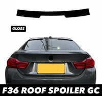 Load image into Gallery viewer, BMW 4 SERIES F36 GRAN COUPE BLACK 2014-2021 REAR ROOF BOOT SPOILER WING LIP - STM STYLING 
