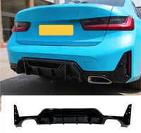 Load image into Gallery viewer, BMW 3 Series G20 LCI Aero Body Kit M Sport In Gloss Black Splitter Skirts Quad - STM STYLING 
