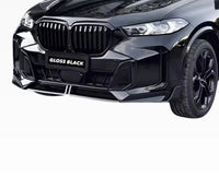 Load image into Gallery viewer, BMW G06 X6 LCI 23-25 MP Style Gloss Black Front Spoiler Splitter Lip Abs
