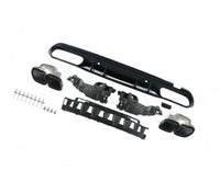 Load image into Gallery viewer, MERCEDES BENZ C CLASS W205 DIFFUSER AMG REAR AMG GLOSS BLACK 2019+ - STM STYLING 
