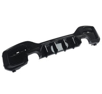 Load image into Gallery viewer, BMW 1 SERIES F20 F21 REAR DIFFUSER 2015+ FACELIFT LCI 135/140 LOOK GLOSS BLACK
