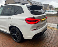 Load image into Gallery viewer, BMW X3 G01 M SPORT PERFORMANCE BODY KIT SKIRTS DIFFUSER LIP GLOSS BLACK LCI - STM STYLING 
