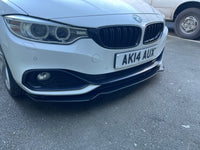 Load image into Gallery viewer, BMW F32 F33 F36 SE Sport Splitter Gloss Black Gran Coupe Convertible
