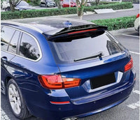 Load image into Gallery viewer, BMW 5 Series F11 Touring Estate Gloss Black Rear Roof Spoiler Lip Wing Abs - STM STYLING 
