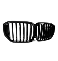 Load image into Gallery viewer, BMW X5 G05 LCI 2023-2025 FRONT KIDNEY GRILLE GRILL SINGLE SLAT GLOSS BLACK - STM STYLING 
