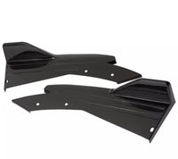 Load image into Gallery viewer, F30 Gloss Black Rear Bumper Splitter Canards Lip Fits 3 Series M Sport 2012-2018 - STM STYLING 
