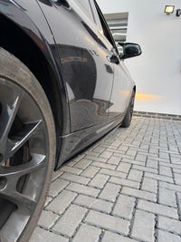 Load image into Gallery viewer, BMW 3 Series F30 Body Kit Mp Gloss Black Singe Exit Diffuser - STM STYLING 
