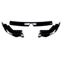 Load image into Gallery viewer, BMW 3 Series G20 LCI Gloss Black M Sport Front Bumper Lower Spoiler Splitter Lip - STM STYLING 
