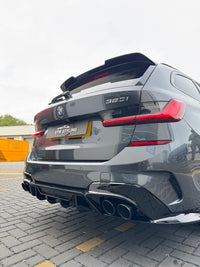 Load image into Gallery viewer, REAR ROOF SPOILER WING LIP FOR BMW 3 SERIES G21 ESTATE TOURING GLOSS BLACK ED2
