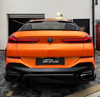 Load image into Gallery viewer, BMW X6 G06 AERO BODYKIT BODY KIT FRONT SPLITTER LIP REAR DIFFUSER SKIRT 19+ BK - STM STYLING 
