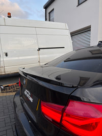 Load image into Gallery viewer, BMW 3 Series F30 Body Kit Mp Gloss Black Singe Exit Diffuser - STM STYLING 

