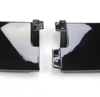 Load image into Gallery viewer, BMW 3 SERIES F30 F31 MP STYLE FRONT LIP SPOILER SPLITTER GLOSS BLACK 2 PIECE - STM STYLING 
