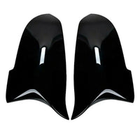 Load image into Gallery viewer, Gloss Black Mirror Cover Cap Covers Lci BMW 5 6 7 14-16 F10 F11 F01 F06 F07 - STM STYLING 
