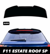 Load image into Gallery viewer, BMW 5 Series F11 Touring Estate Gloss Black Rear Roof Spoiler Lip Wing Abs - STM STYLING 
