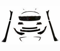 Load image into Gallery viewer, TESLA MODEL Y GLOSS BLACK AERO KIT SPLITTER SPOILER SKIRTS LED DIFFUSER 2018-23
