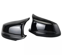 Load image into Gallery viewer, Gloss Black Mirror Covers Cap Cover 5 6 Series 11-13 F10 F11 PRE LCI F01 F06 F07 - STM STYLING 
