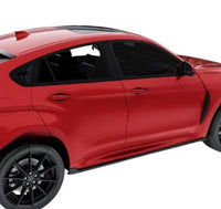 Load image into Gallery viewer, BMW F15 F85 X5M X6M F86 F16 GLOSS BLACK FULL SIDE SKIRT SKIRTS EXTENSION - STM STYLING 
