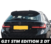 Load image into Gallery viewer, REAR ROOF SPOILER G21 WING LIP FOR BMW 3 SERIES ESTATE TOURING GLOSS BLACK ED2 - STM STYLING 
