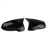 Load image into Gallery viewer, BMW F40 F44 F45 F46 F48 G29 2PCS DOOR WING MIRROR COVERS CAPS GLOSS BLACK ABS - STM STYLING 
