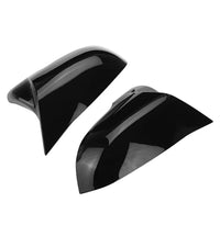 Load image into Gallery viewer, BMW F40 F44 F45 F46 F48 G29 2PCS DOOR WING MIRROR COVERS CAPS GLOSS BLACK ABS - STM STYLING 
