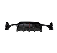 Load image into Gallery viewer, GLOSS BLACK BODY KIT FOR BMW 3 SERIES G21 LCI TOURING ESTATE QUAD TIPS DIFFUSER - STM STYLING 
