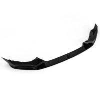 Load image into Gallery viewer, BMW 1 SERIES F20 F21 15-19 LCI M PERFORMANCE GLOSS BLACK FRONT SPLITTER LIP 4-PC
