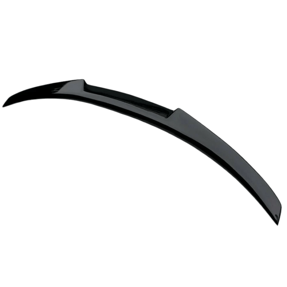 BMW 3 Series F30 F80 Rear trunk lid boot spoiler V M4 Style gloss black abs
