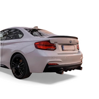 Load image into Gallery viewer, BMW 2 Series F22 Coupe F87 MP Style carbon look rear boot trunk lip spoiler - STM SPORT
