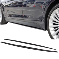 Load image into Gallery viewer, BMW 3 SERIES F30 F31 M Sport performance side extensions blades matte black
