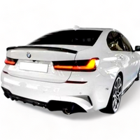 Load image into Gallery viewer, BMW 3 Series G20 gloss kit splitter diffuser,splitter side extensions boot spoiler
