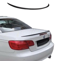 Load image into Gallery viewer, BMW 3 Series E93 Performance rear trunk boot spoiler gloss black M lip - STM SPORT
