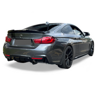 Load image into Gallery viewer, BMW 4 SERIES F32 F33 F36 Performance M Sport rear diffuser Gloss black dual exit
