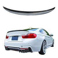 Load image into Gallery viewer, BMW 4 Series F32 gloss black MP style rear boot lip spoiler coupe 2014-2020
