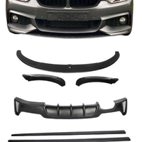 Load image into Gallery viewer, BMW 4 Series F36 Kit performance style matte body splitter diffuser side li

