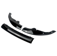 Load image into Gallery viewer, BMW 4 Series G22 G23 G26 Full Performance Front Splitter Lip Spoiler Gloss Black 2020+
