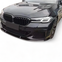 Load image into Gallery viewer, BMW 5 Series G30 2020+ Front splitter lip M Performance gloss black LCI Facelift
